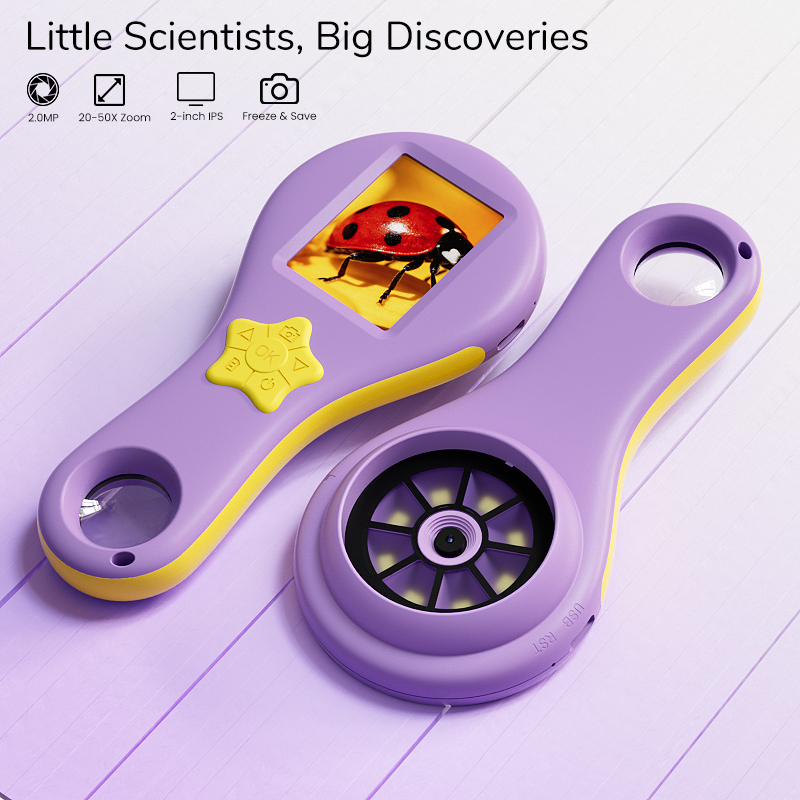 Electronics Repair Microscope - 2.0'' IPS Digital Magnifier HD 1080P