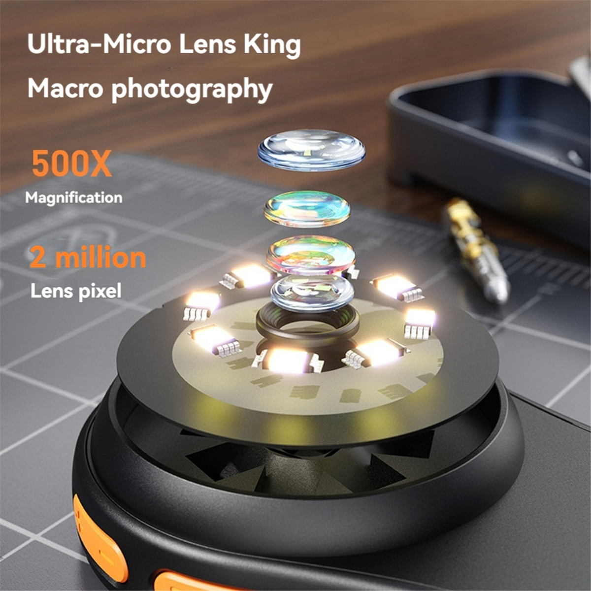 Electronics Repair Videos - BOFO 500X Digital Microscope 1080P 2.0inch