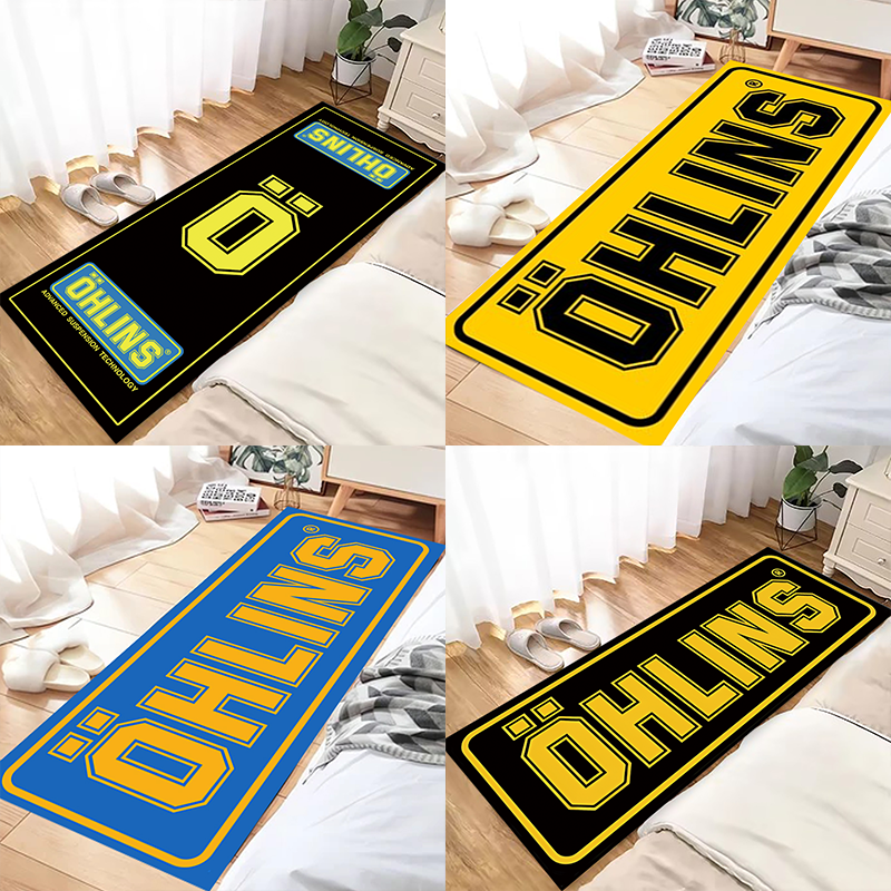 Electronics Repair Mat - O-Ohlins Motorcycle Carpet Garage Mat Racing