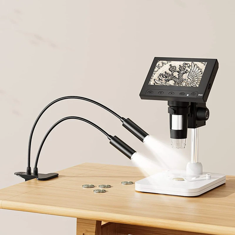 Gooseneck Lamp Microscope LED  – Electronics Repair Microscope recenzja i cena