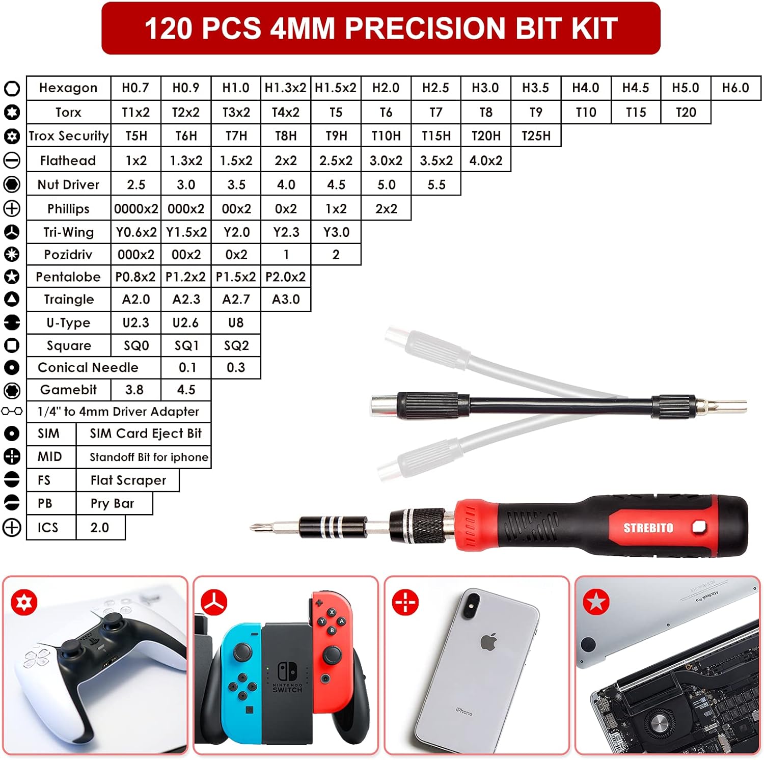 Precision Screwdriver Set 191- – Electronics Repair Mat recenzja i cena