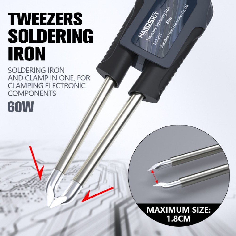 T12 Soldering Tweezer Handle – – Electronics Repair Tool recenzja i cena