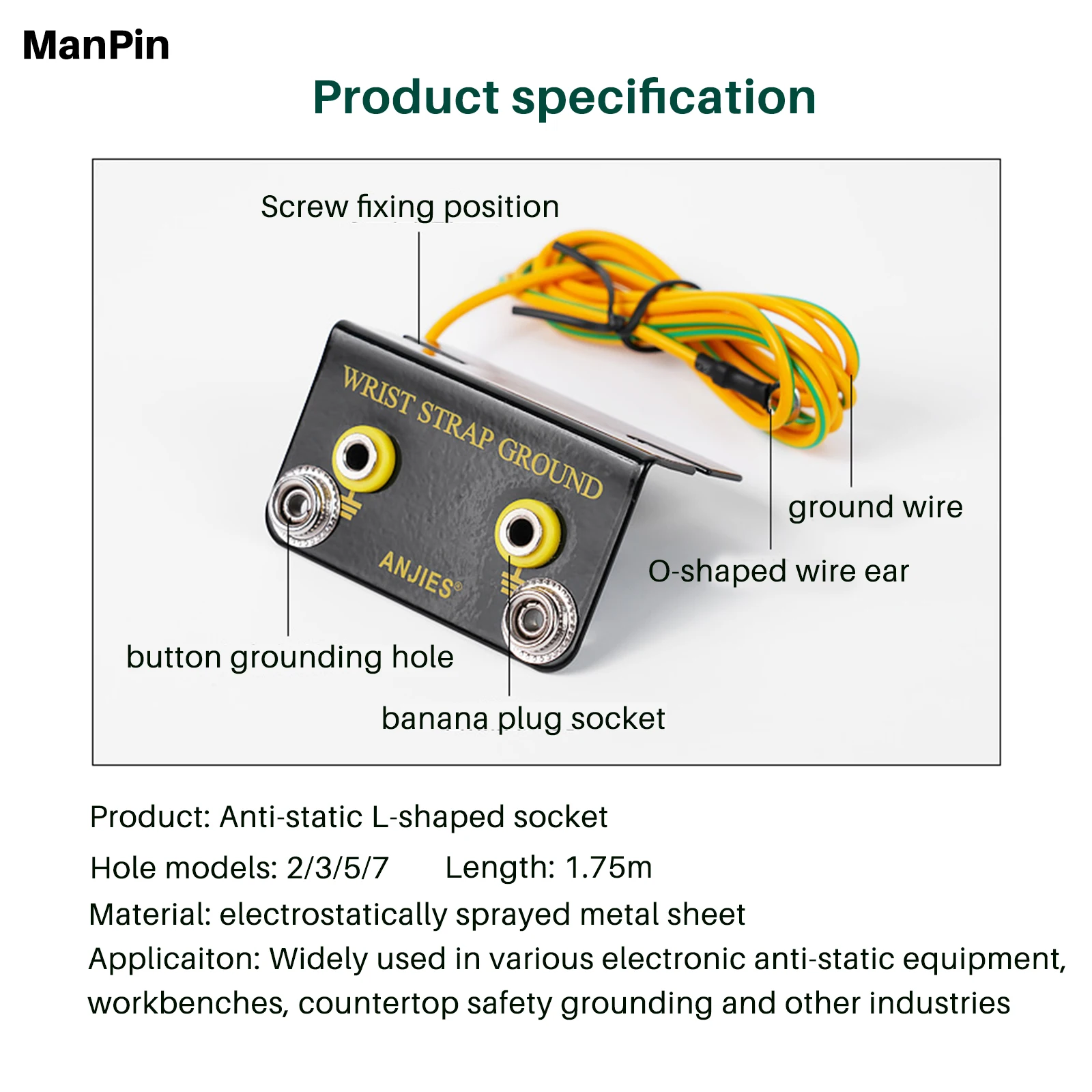 L Shaped ESD Anti-Static Groun – Electronics Repair Tool recenzja i cena