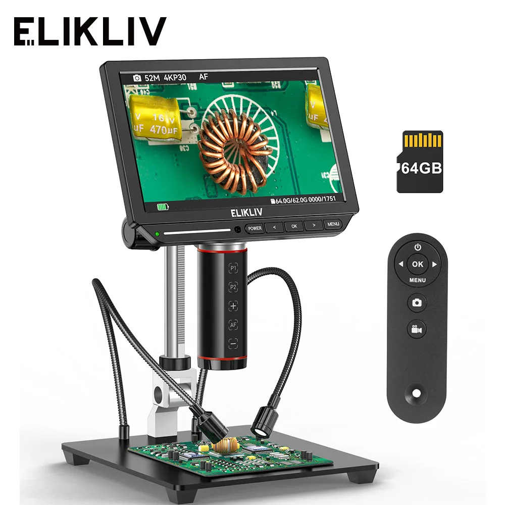 Elikliv EM4K-AF 4K Digital Mic – Electronics Repair Videos recenzja i cena