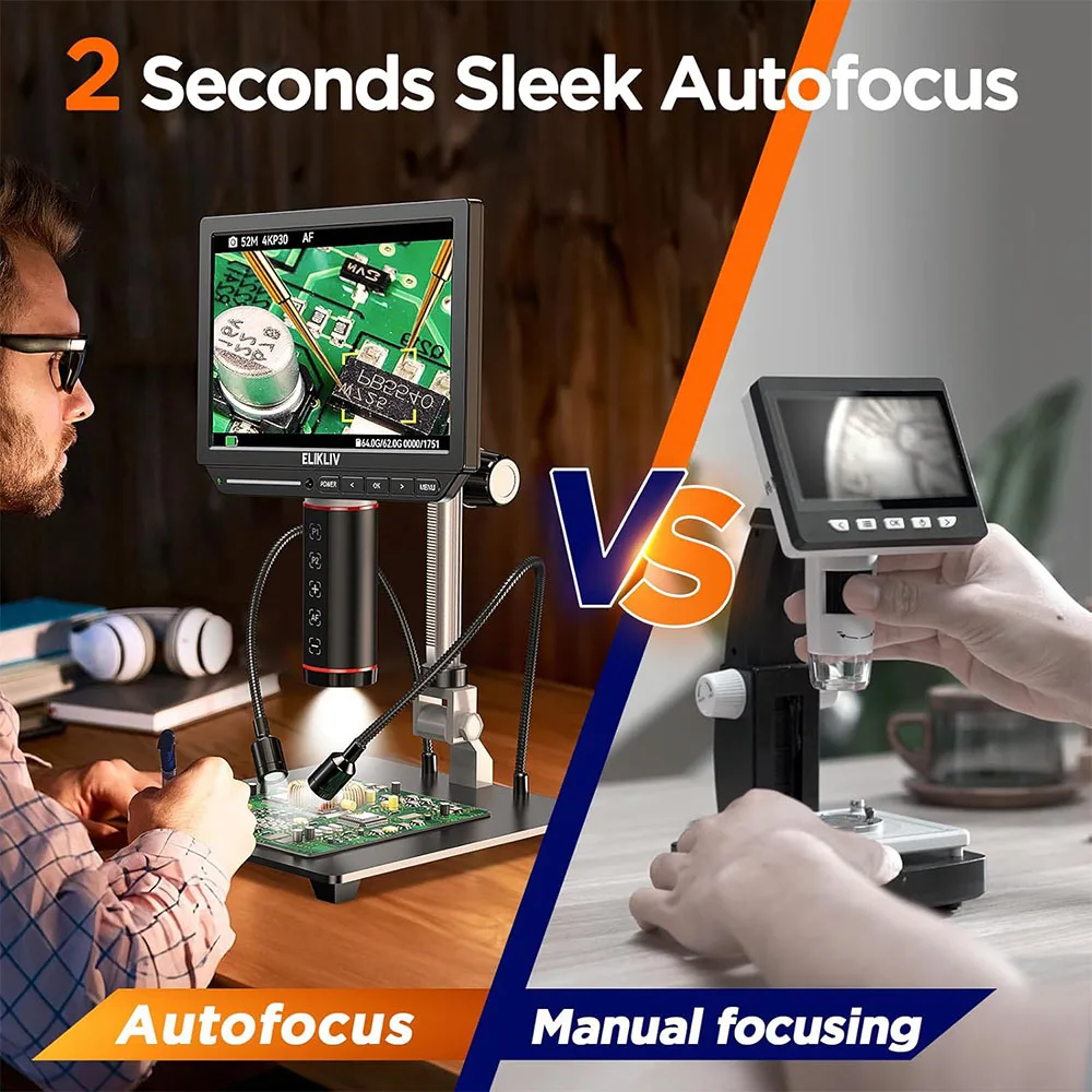 Elikliv EM4K-AF 4K Digital Mic – Electronics Repair Videos recenzja i cena