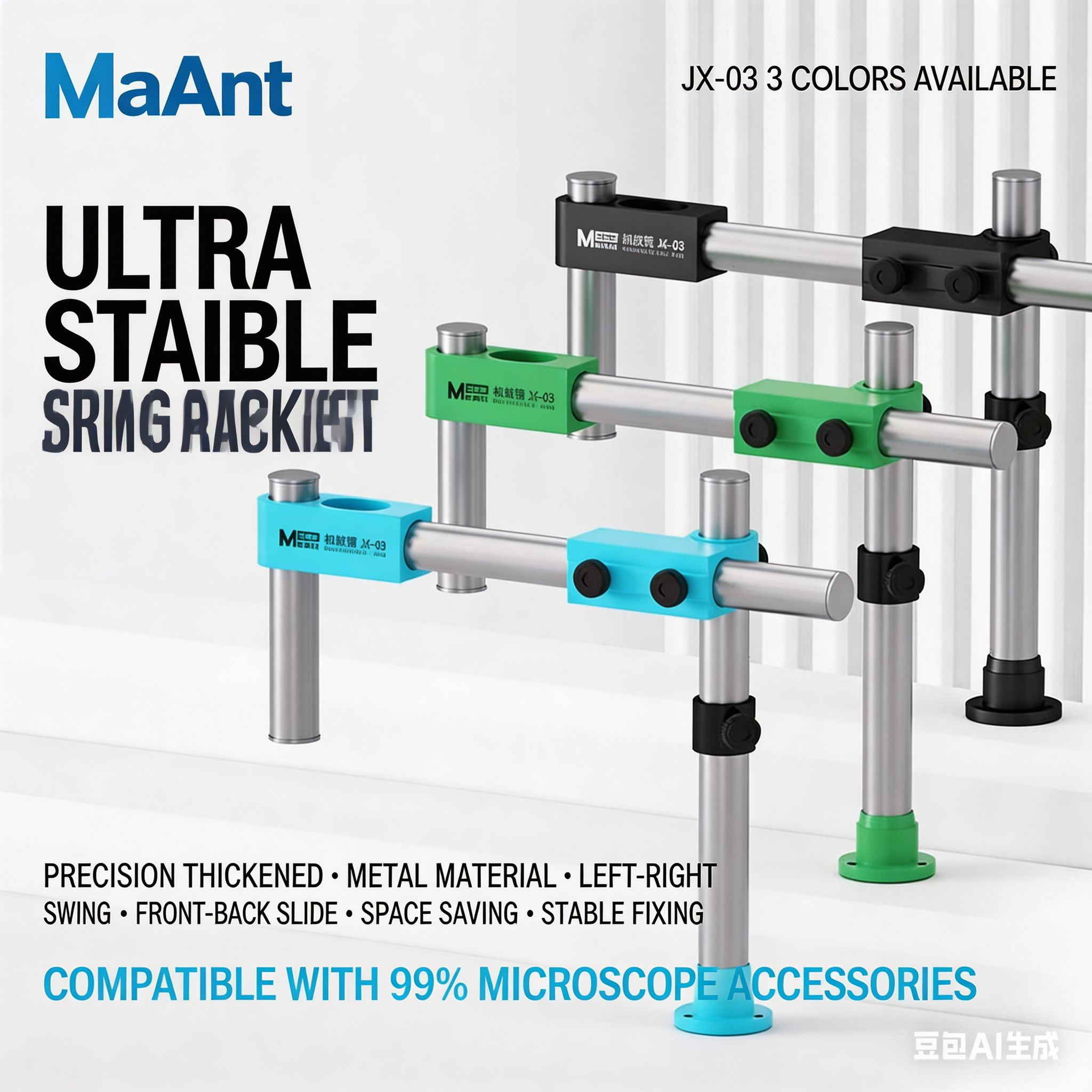 ManAnt microscope arm 360 degr – Electronics Repair Microscope recenzja i cena