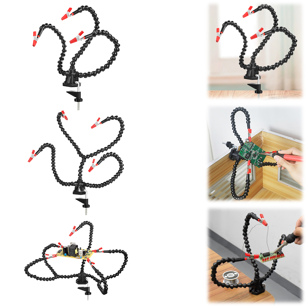 Desk Clamp Soldering Third Han – Electronics Repair Tool recenzja i cena