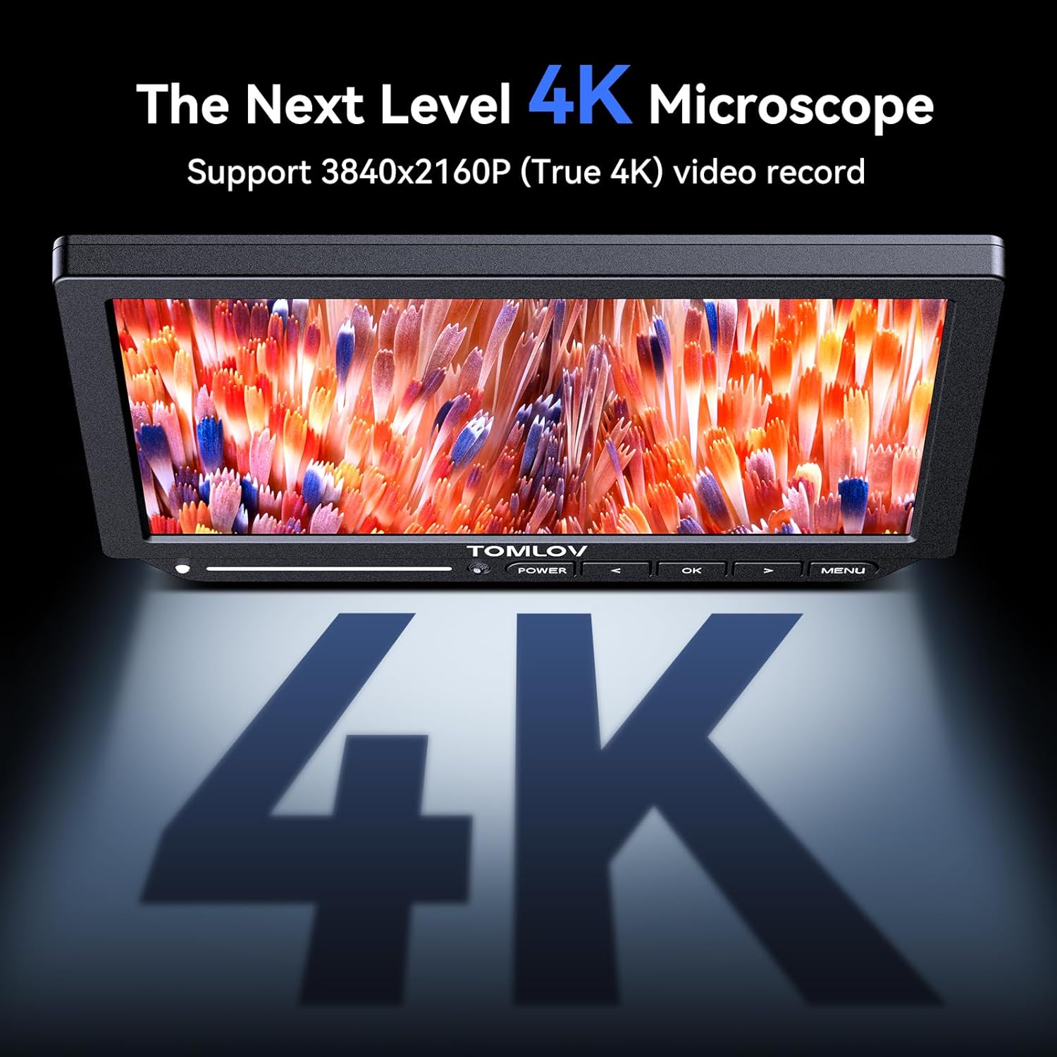TOMLOV 4K Digital Microscope 2 – Electronics Repair Videos recenzja i cena