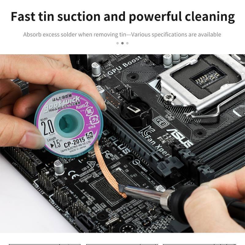 Original Goot Desoldering Sold – Solder Wick Braid recenzja i cena
