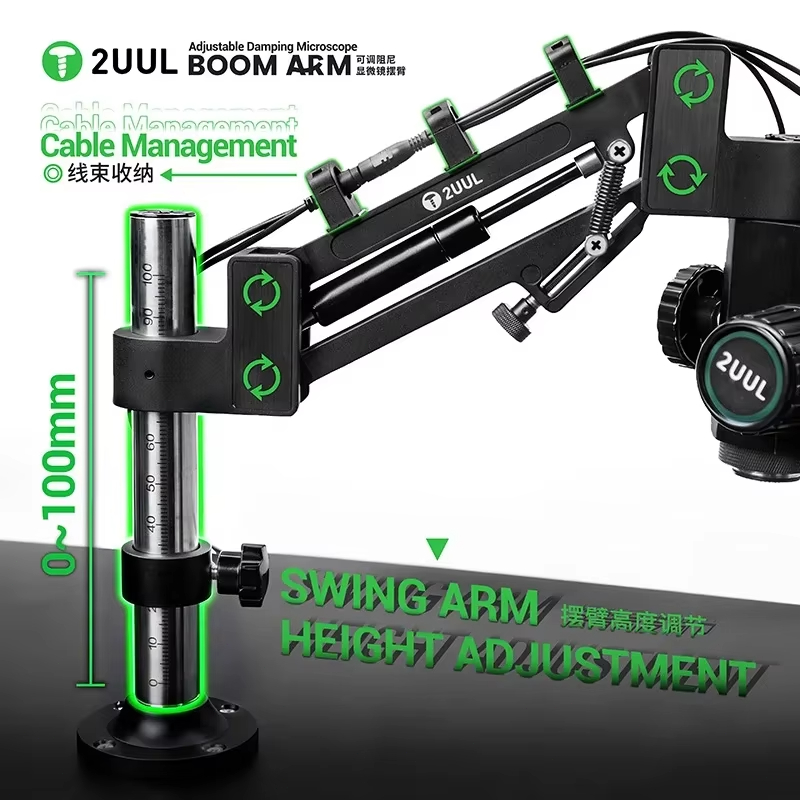 2UUL MS71 Adjustable Damping M – Electronics Repair Microscope recenzja i cena