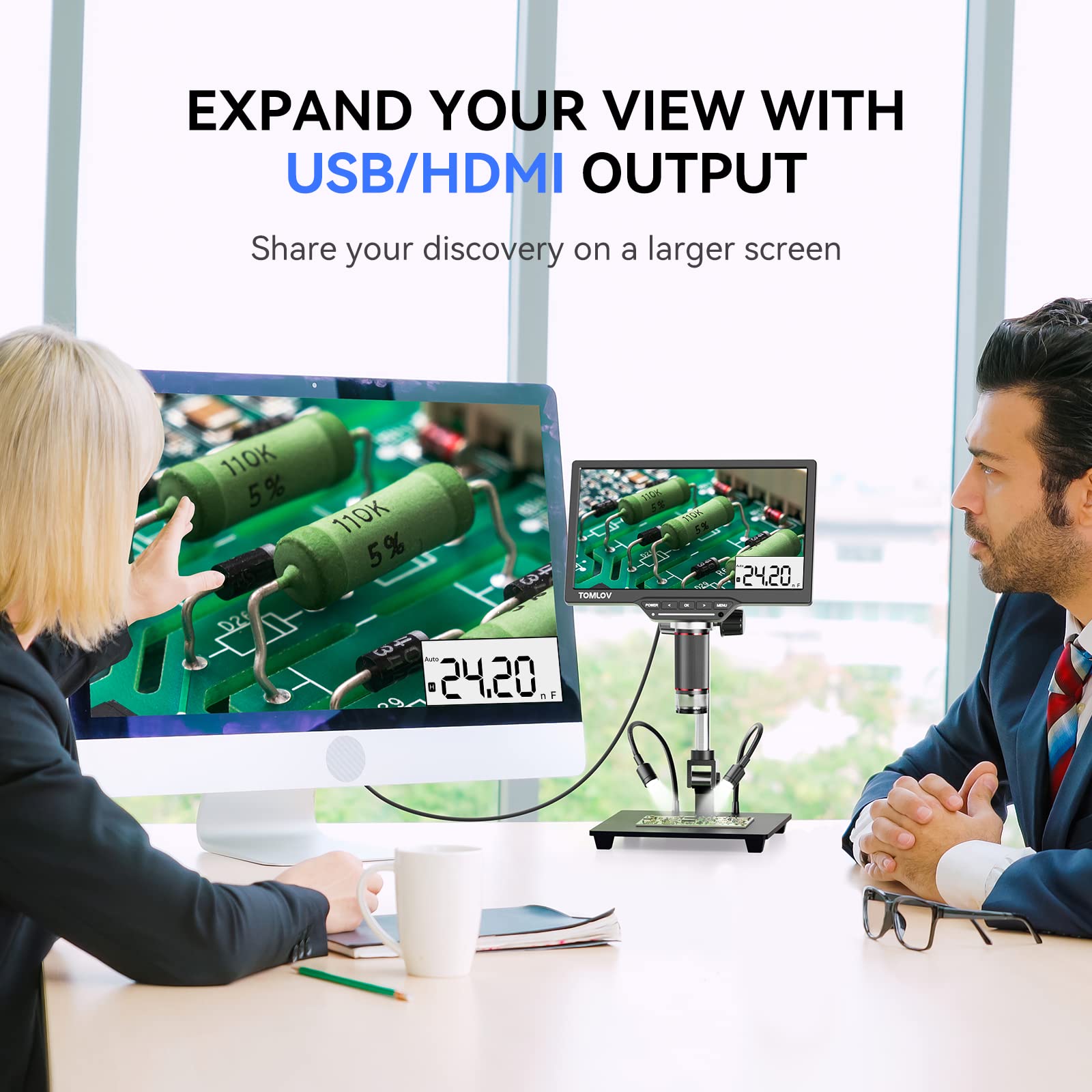 TOMLOV DM202M HDMI Digital Mic – Electronics Repair Videos recenzja i cena