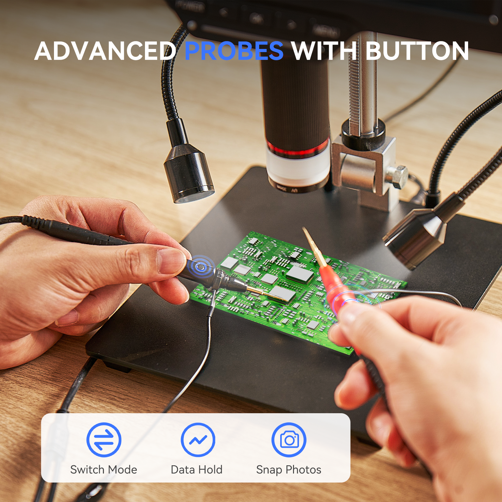TOMLOV DM201M Digital Microsco – Electronics Repair Videos recenzja i cena