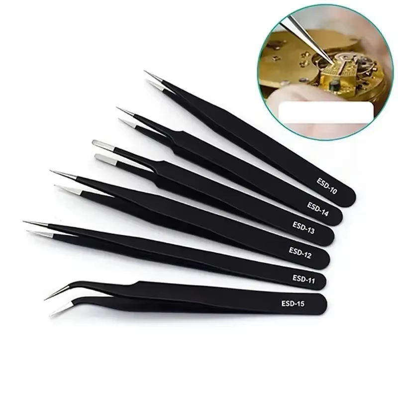 new 6pcs Precision Long Tweeze – Electronics Repair Tool recenzja i cena