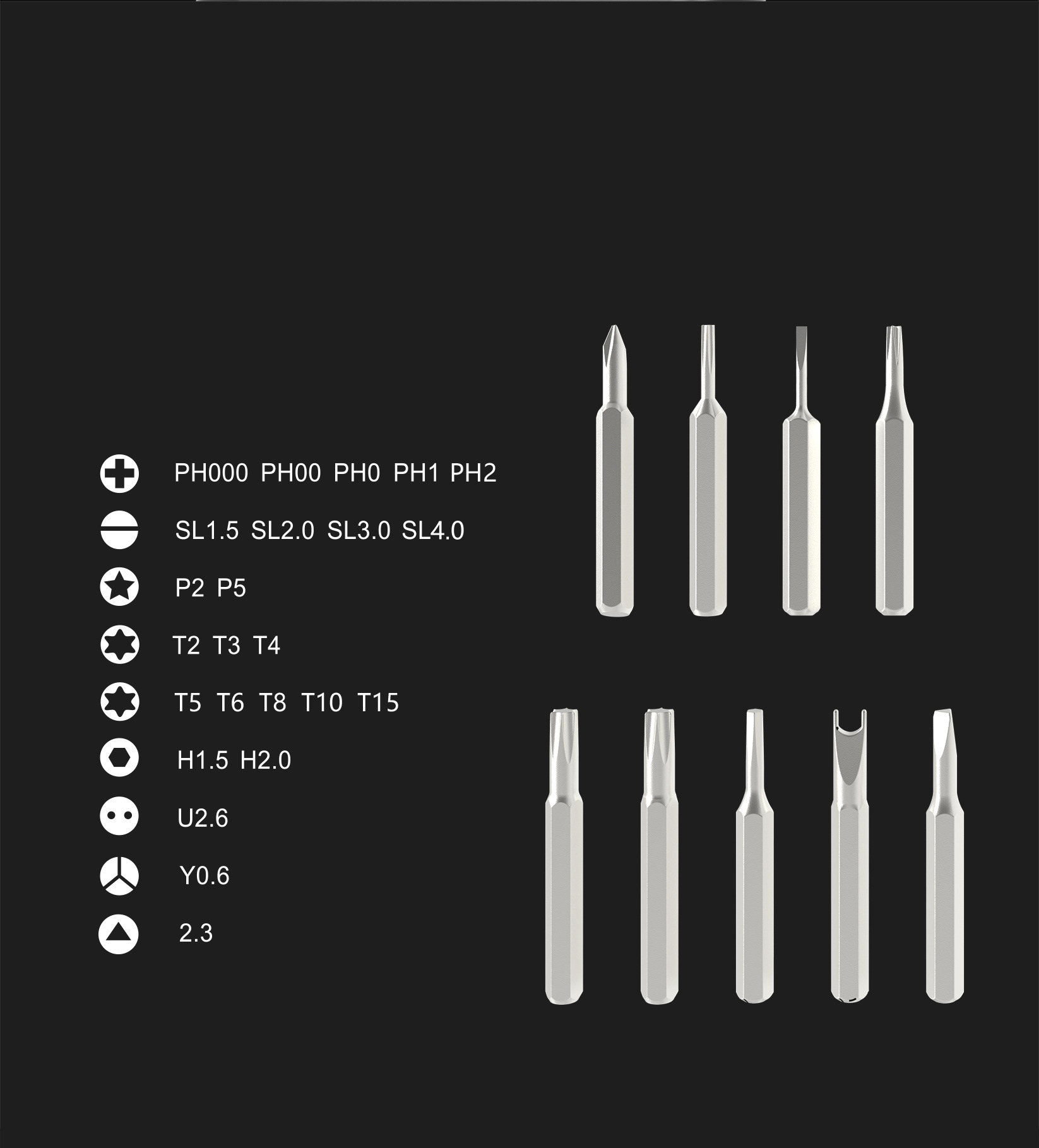 Precision Screwdriver Set 25 i – Electronics Repair Tool recenzja i cena