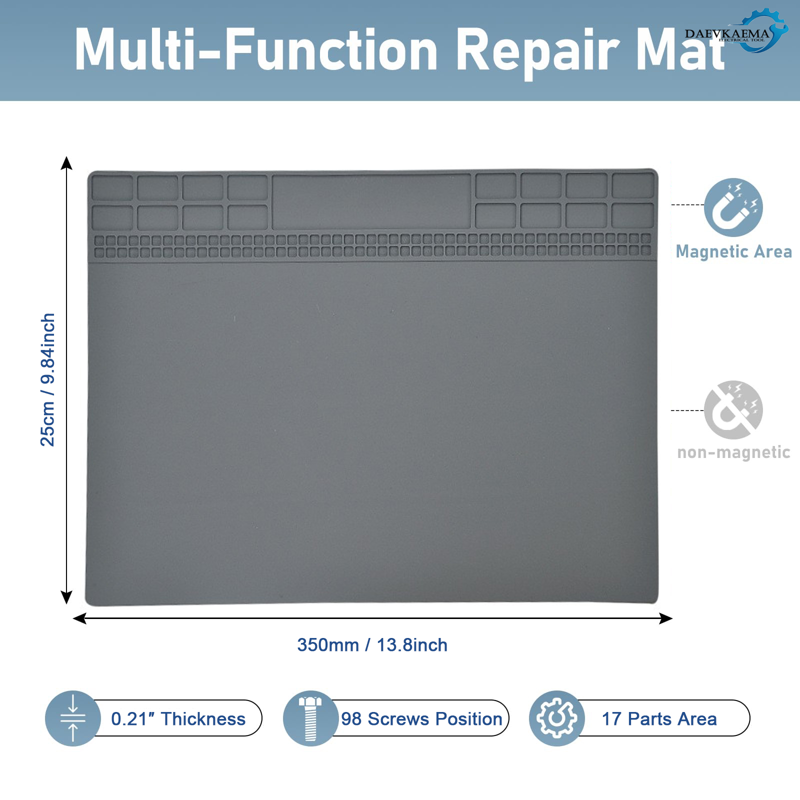 Magnetic Silicone Solder Pad 5 – Electronics Repair Mat recenzja i cena