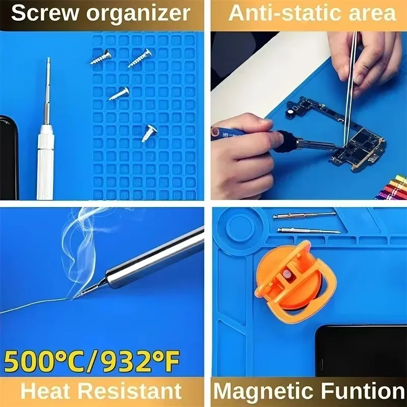 Magnetic Mat Silicone Work Mat – Electronics Repair Mat recenzja i cena