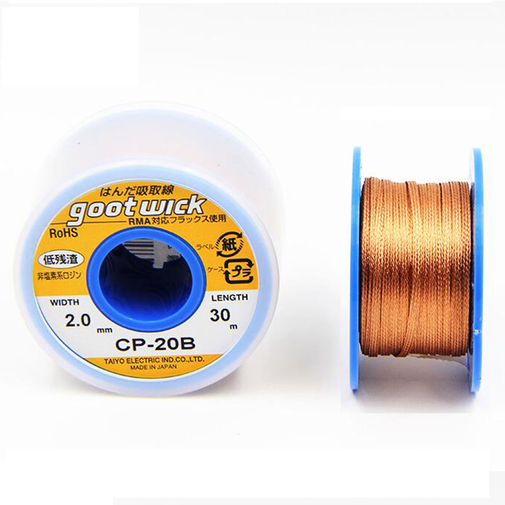 Japan Original Goot Wick 30/20 – Solder Wick Braid recenzja i cena