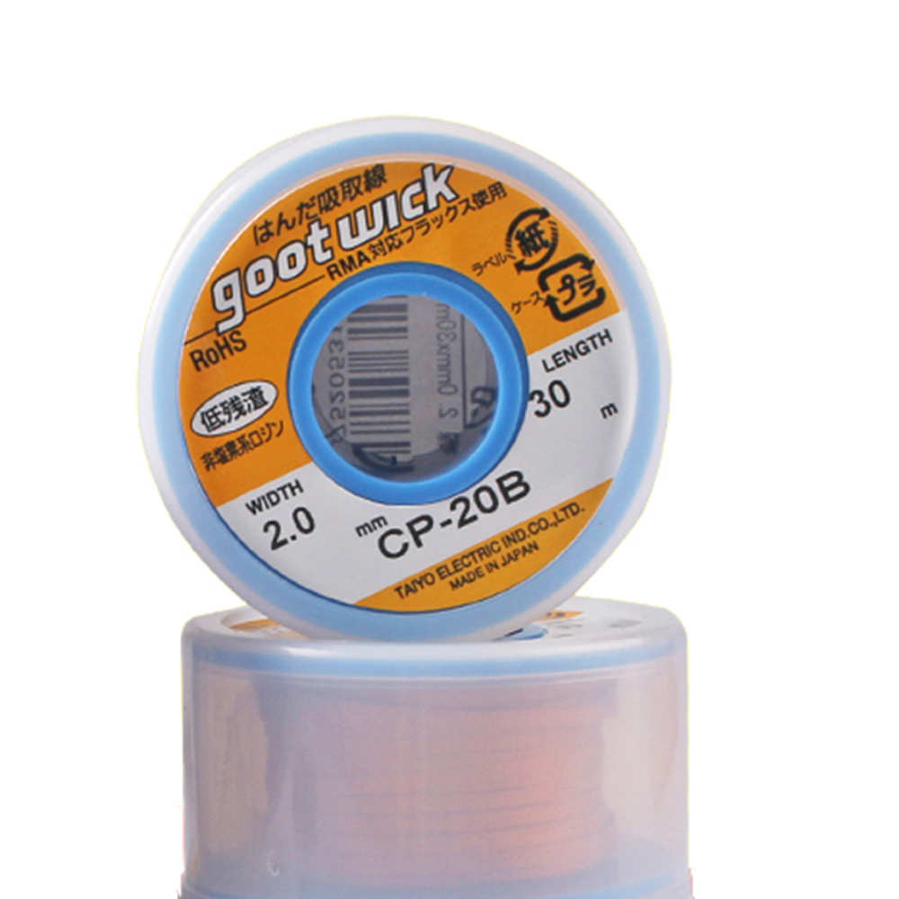 Japan Original Goot Wick 30/20 – Solder Wick Braid recenzja i cena