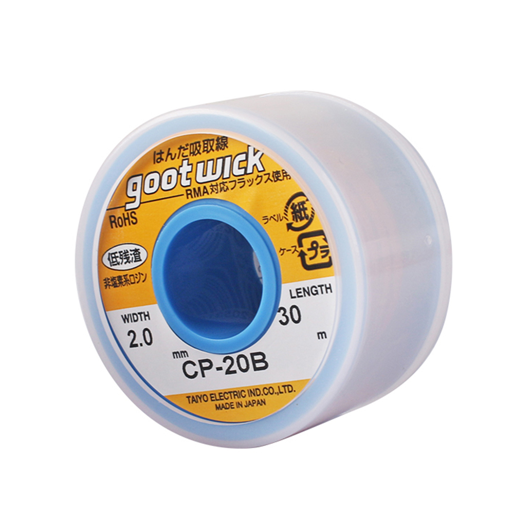 Japan Original Goot Wick 30/20 – Solder Wick Braid recenzja i cena