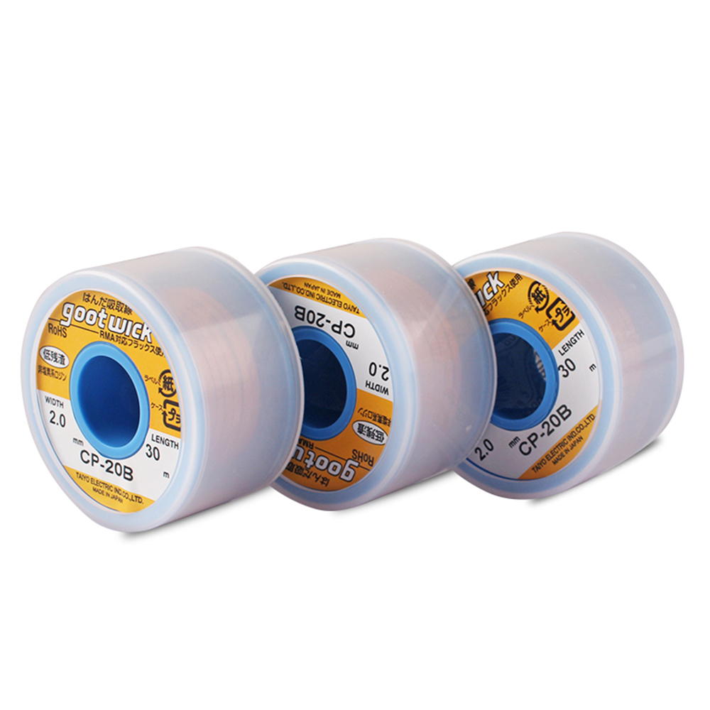 Japan Original Goot Wick 30/20 – Solder Wick Braid recenzja i cena