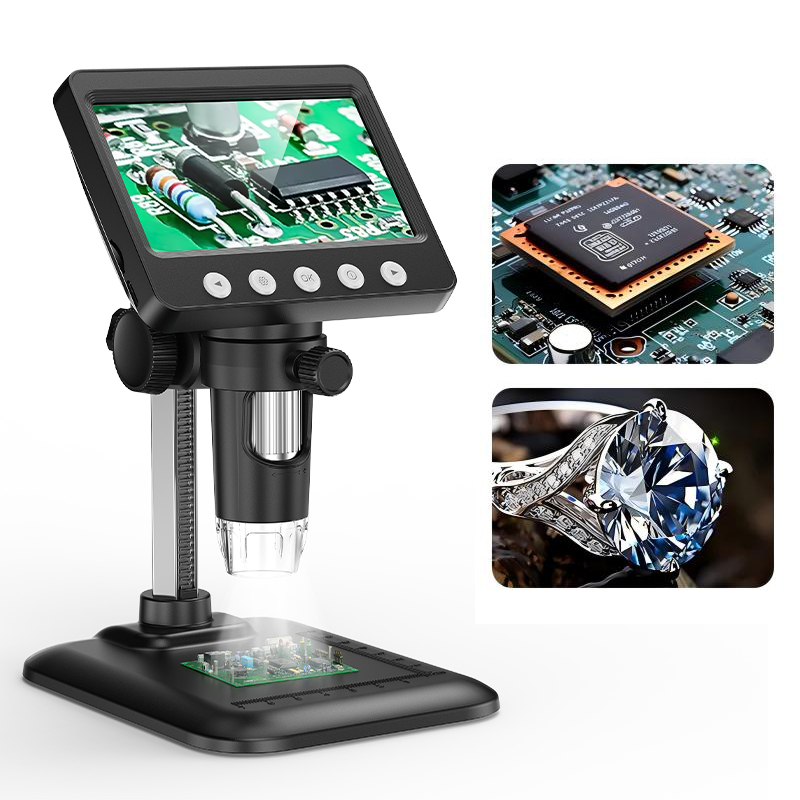 4.3‘’ Digital Microscope 1600X – Electronics Repair Videos recenzja i cena