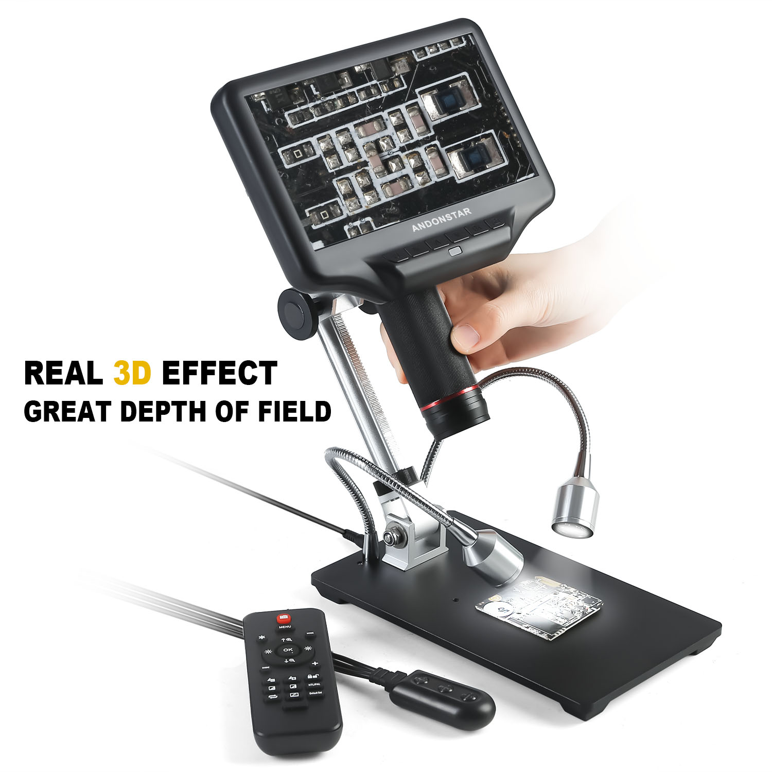 Andonstar AD407 HDMI Soldering – Electronics Repair Microscope recenzja i cena