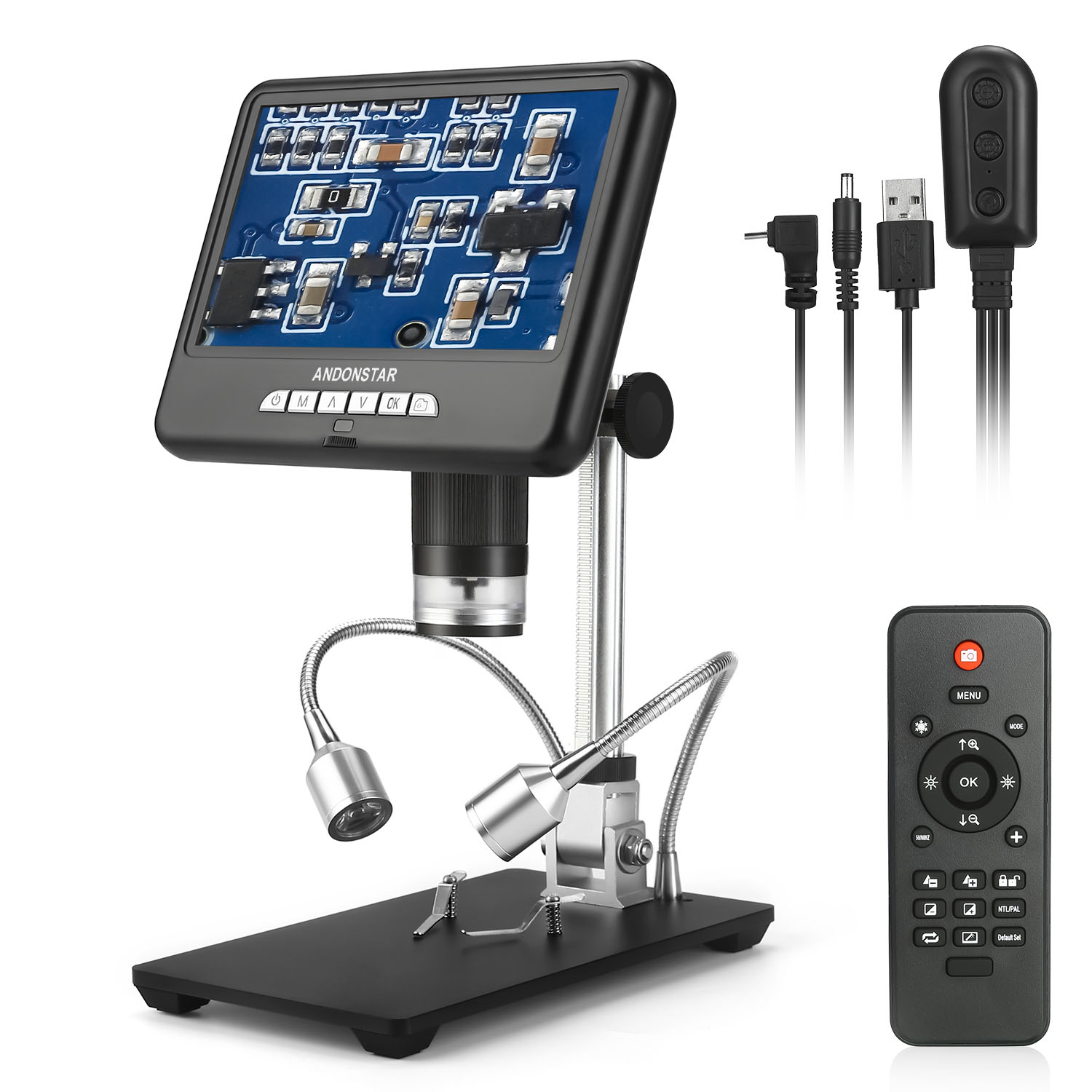 Andonstar AD407 HDMI Soldering – Electronics Repair Microscope recenzja i cena