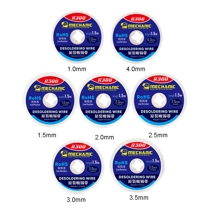 MECHANIC R300 Desoldering Wire – Solder Wick Braid recenzja i cena