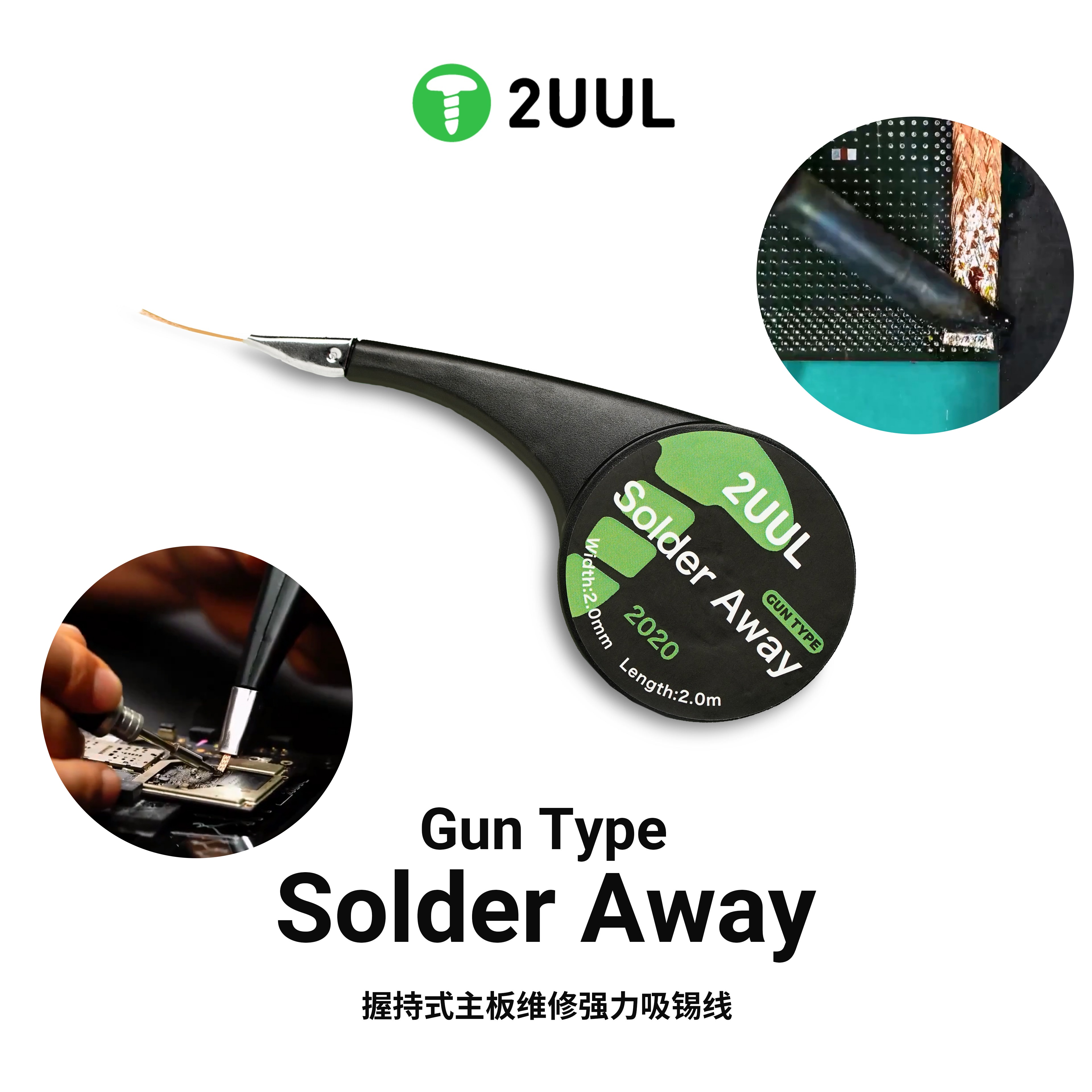 2UUL DW21 Solder Away Desolder – Solder Wick Braid recenzja i cena