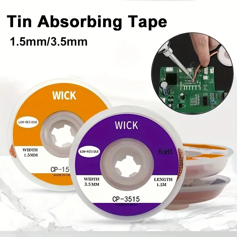 1.5m Desoldering Braid Tape Co – Solder Wick Braid recenzja i cena