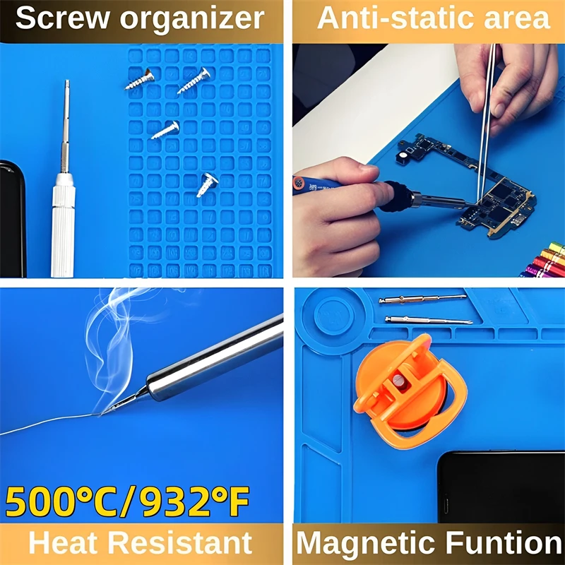 Silicone Soldering Mat ESD Ant – Electronics Repair Mat recenzja i cena