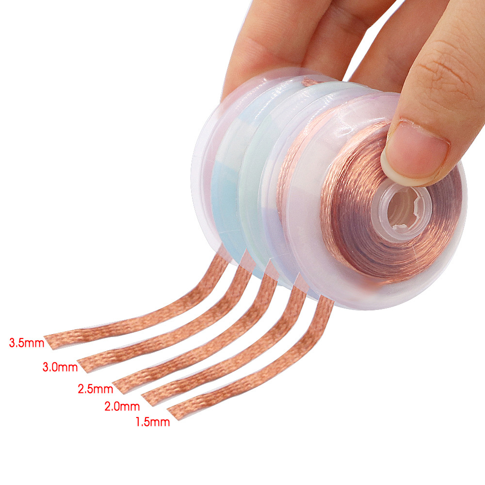 1.5mm 2mm 2.5mm 3mm 3.5mm Widt – Solder Wick Braid recenzja i cena