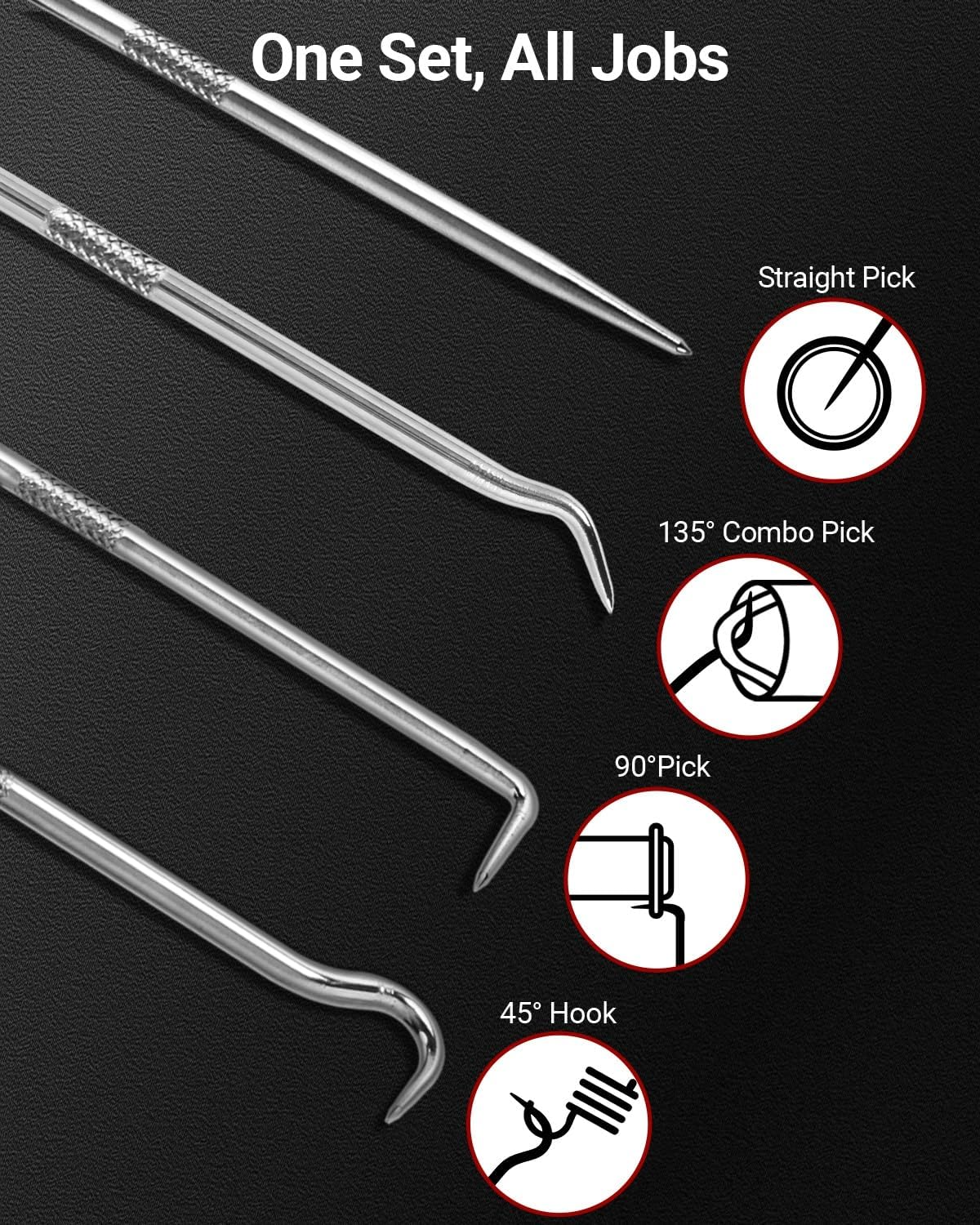4pcs Hook and Pick Set, Automo – Electronics Repair Kit recenzja i cena