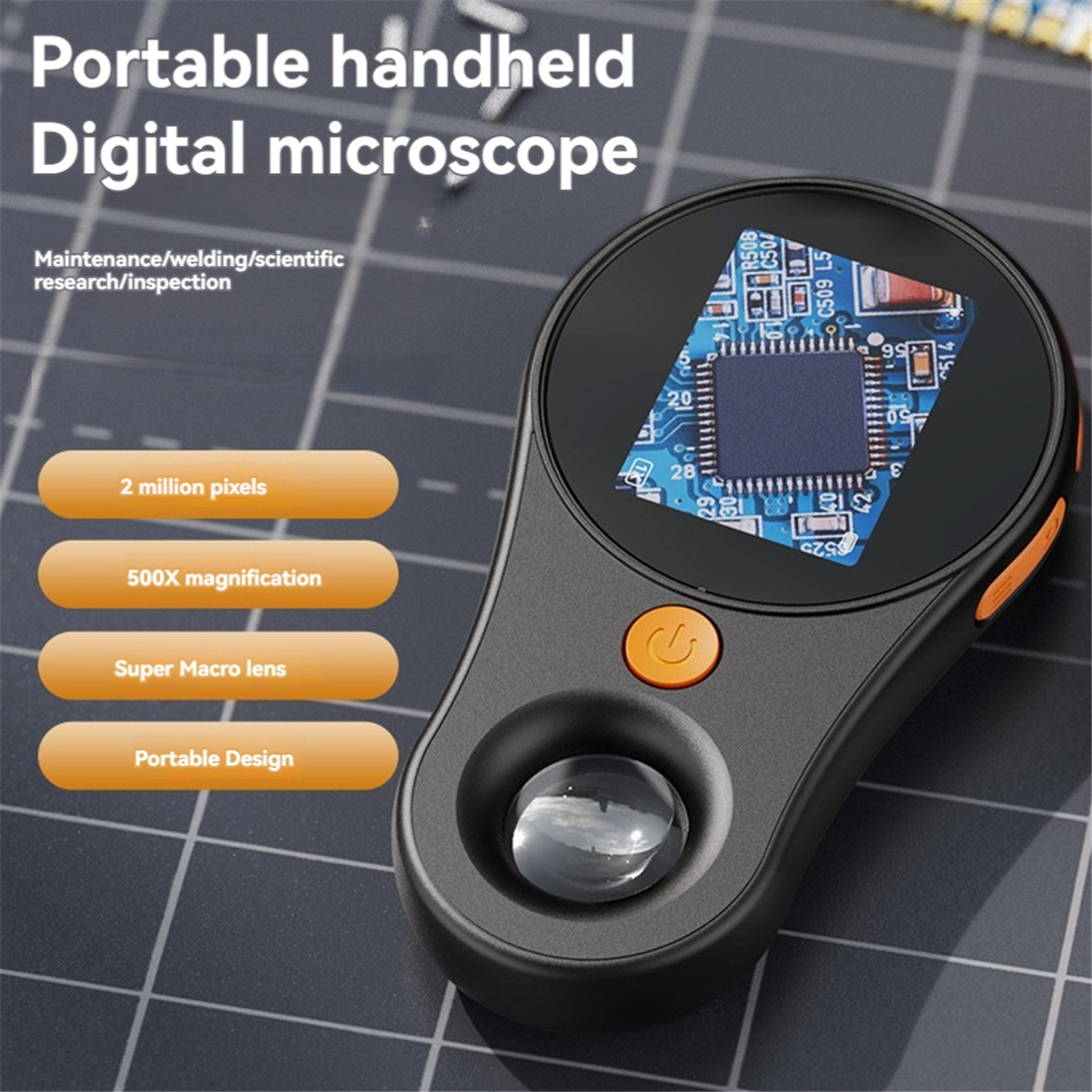 BOFO 500X Digital Microscope 1 – Electronics Repair Videos recenzja i cena