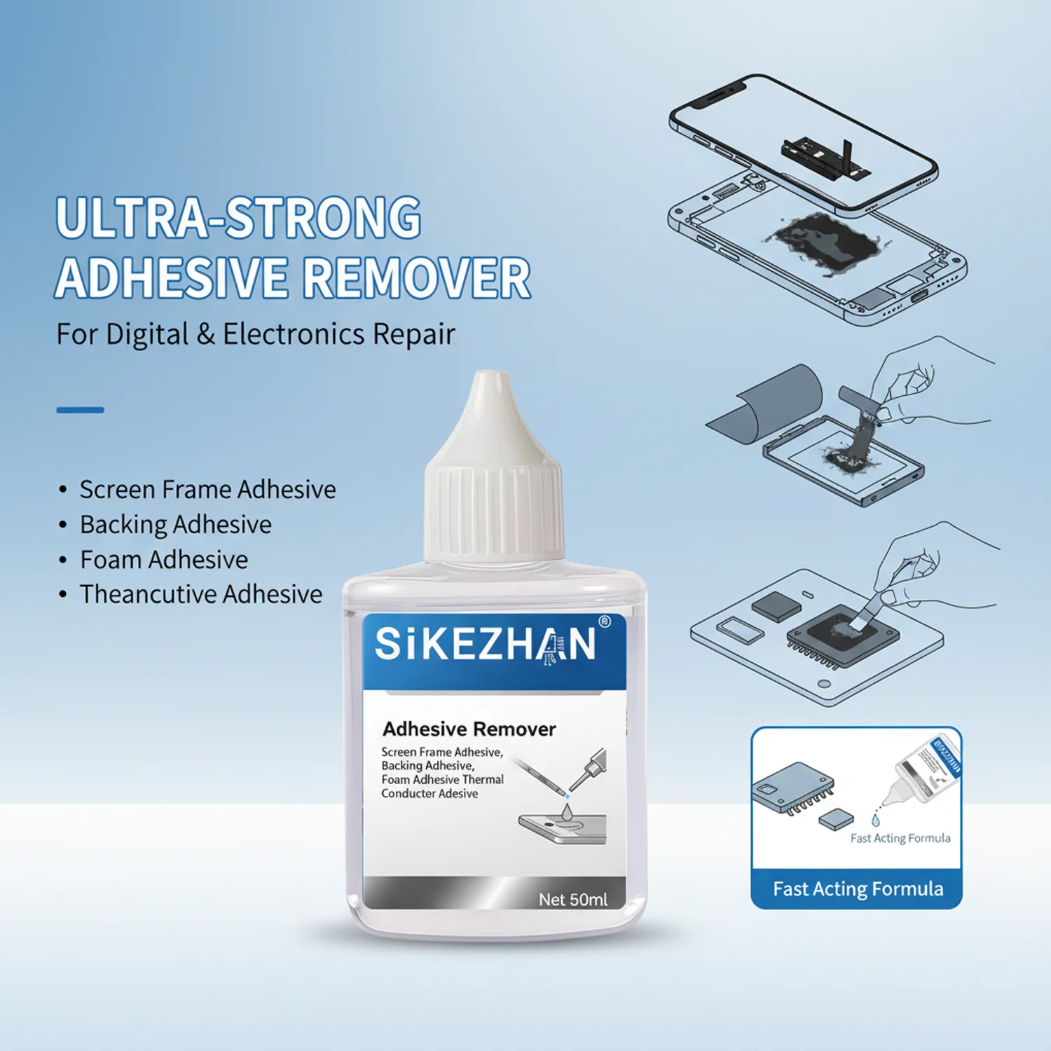 Universal Glue Cleaning Liquid – Electronics Repair Tool recenzja i cena