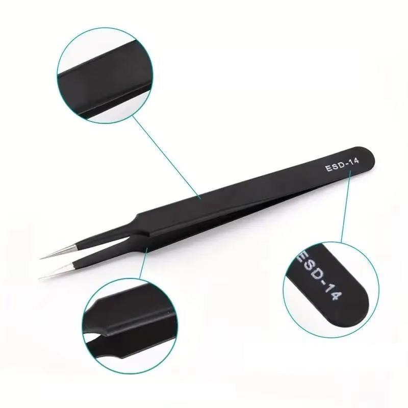 NEW 6pcs Precision Long Tweeze – Electronics Repair Tool recenzja i cena
