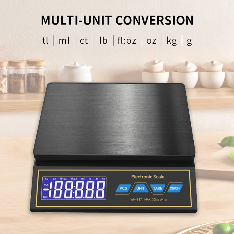 LCD Digital Kitchen Scale 30kg – Electronics Repair Workshop recenzja i cena