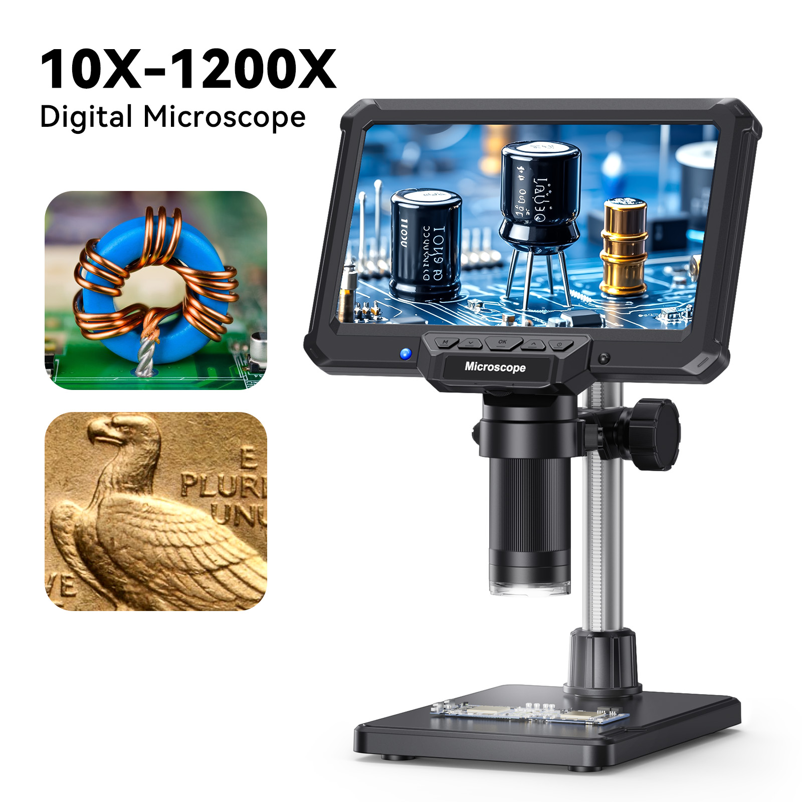 Hayve 7inch Digital Microscope – Electronics Repair Microscope recenzja i cena