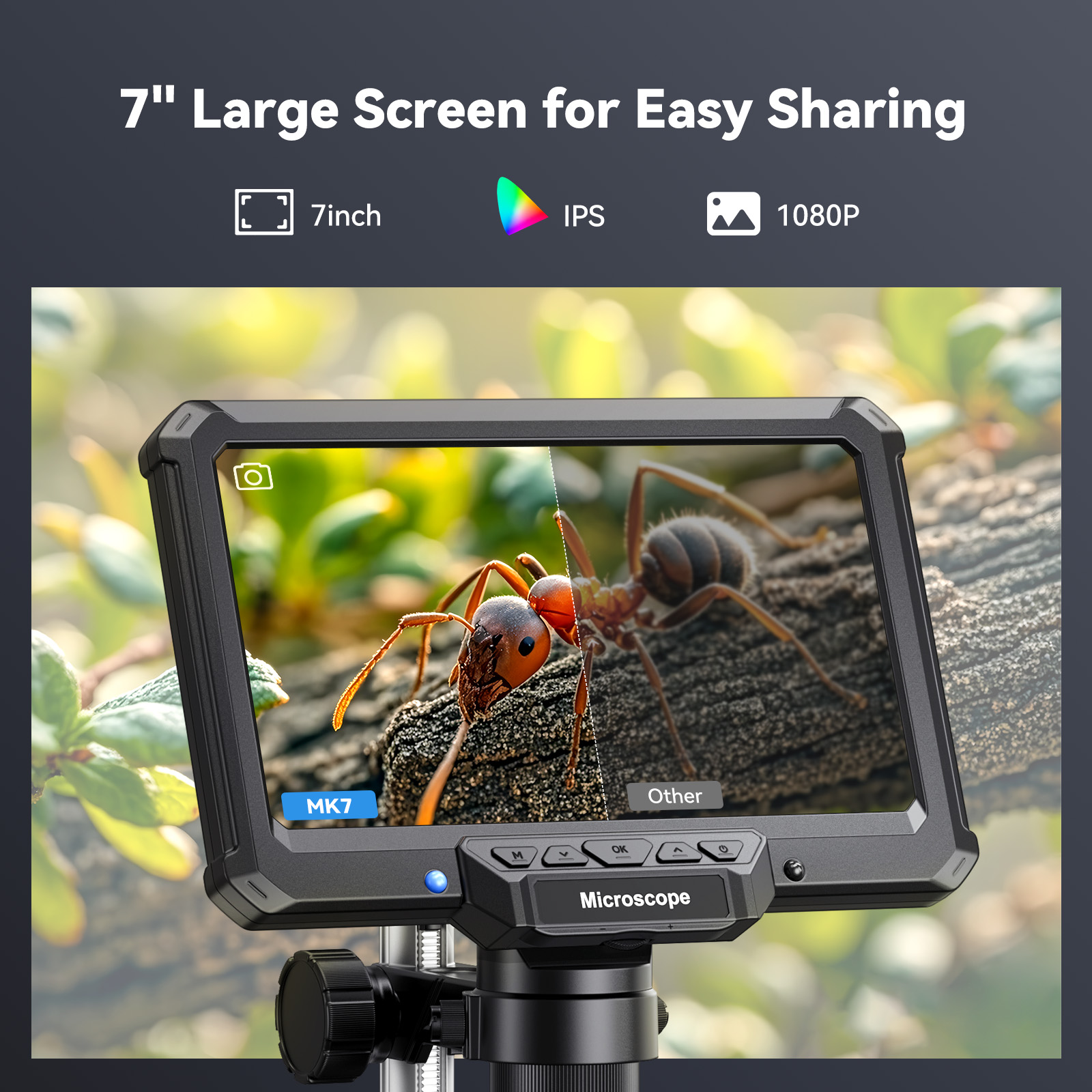 Hayve 7inch Digital Microscope – Electronics Repair Microscope recenzja i cena